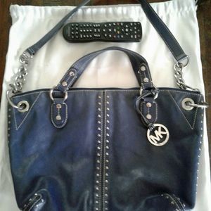 Authentic Astor Studded Michael Kors Bag